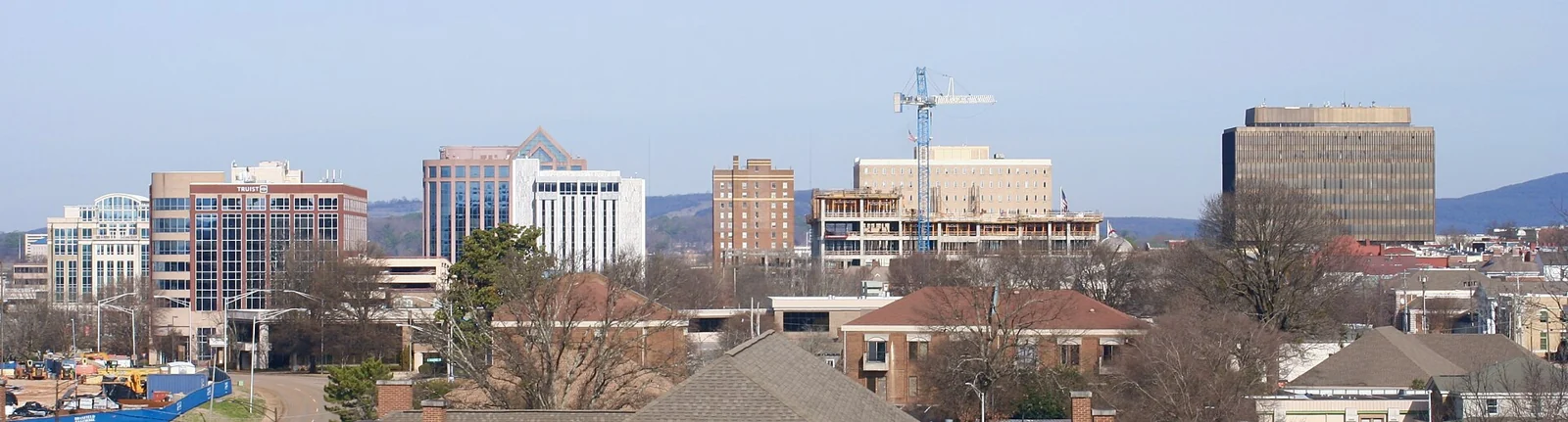 City view of Huntsville, Alabama