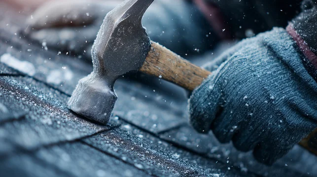 Roof damage assessment in Duluth