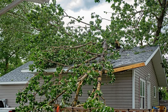 Roof damage assessment in Ann Arbor