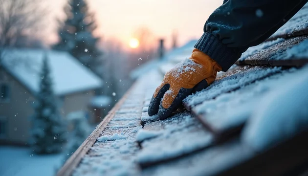 Roof damage assessment in Ames