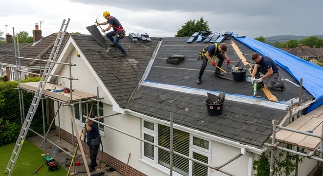 Roof Replacement Evaluation Elmwood Park Illinois 60707