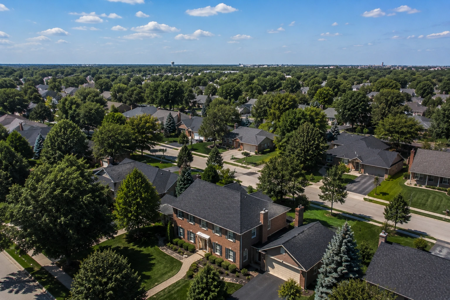 Roofing contractor services in Illinois